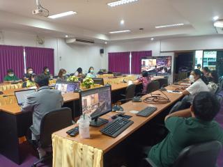 1. บุคลากรสำนักวิทยบริการและเทคโนโลยีสารสนเทศ ร่วมประชุมงานการจัดการความรู้ (KM)